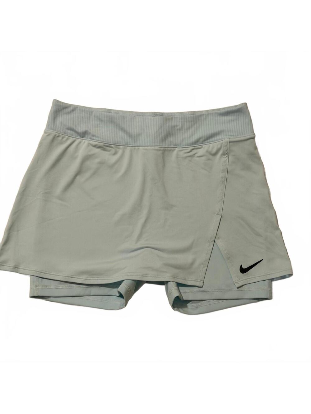 Nike Dri-Fit Slim Fit Athletic Skort in Light Blue, Size M